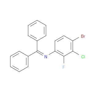 4-bromo-3-chloro-N-(diphenylmethylene)-2-fluoroaniline