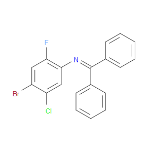 4-bromo-5-chloro-N-(diphenylmethylene)-2-fluoroaniline