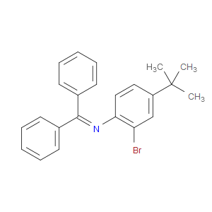 2-bromo-4-(tert-butyl)-N-(diphenylmethylene)aniline