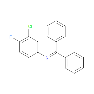 3-chloro-N-(diphenylmethylene)-4-fluoroaniline