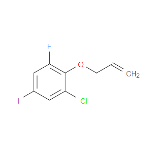 2-(allyloxy)-1-chloro-3-fluoro-5-iodobenzene
