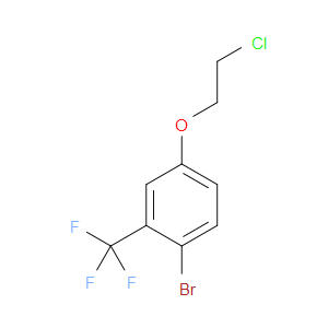 1-bromo-4-(2-chloroethoxy)-2-(trifluoromethyl)benzene
