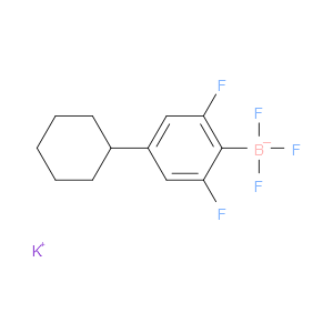 potassium (4-cyclohexyl-2,6-difluorophenyl)trifluoroborate