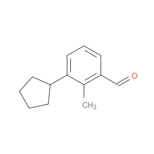 3-cyclopentyl-2-methylbenzaldehyde