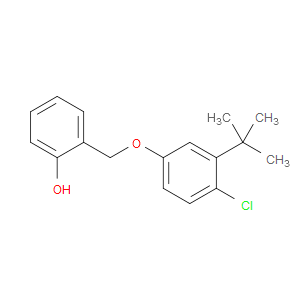 2-((3-(tert-butyl)-4-chlorophenoxy)methyl)phenol