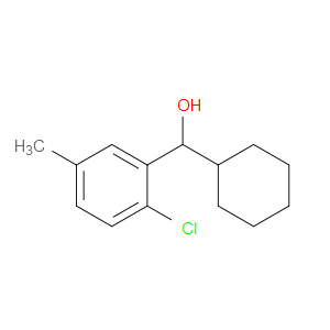 2-Chloro-α-cyclohexyl-5-methylbenzenemethanol