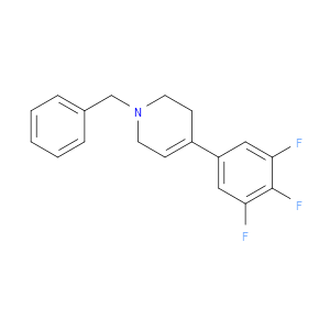 1,2,3,6-Tetrahydro-1-(phenylmethyl)-4-(3,4,5-trifluorophenyl)pyridine