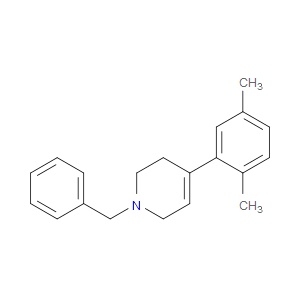 4-(2,5-Dimethylphenyl)-1,2,3,6-tetrahydro-1-(phenylmethyl)pyridine