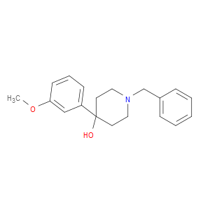 4-(3-Methoxyphenyl)-1-(phenylmethyl)-4-piperidinol