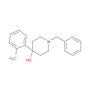 4-(2-Methylphenyl)-1-(phenylmethyl)-4-piperidinol