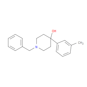 4-(3-Methylphenyl)-1-(phenylmethyl)-4-piperidinol