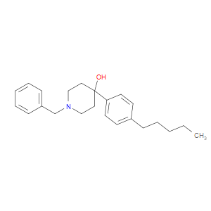 4-(4-Pentylphenyl)-1-(phenylmethyl)-4-piperidinol