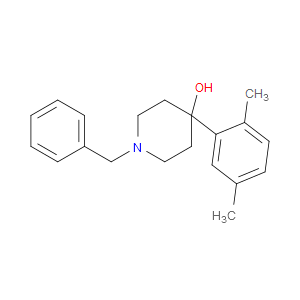 4-(2,5-Dimethylphenyl)-1-(phenylmethyl)-4-piperidinol