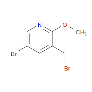 Pyridine, 5-bromo-3-(bromomethyl)-2-methoxy-