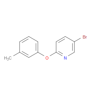 Pyridine, 5-bromo-2-(3-methylphenoxy)-