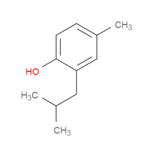 4-Methyl-2-(2-methylpropyl)phenol