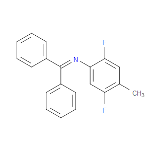 N-(diphenylmethylene)-2,5-difluoro-4-methylaniline