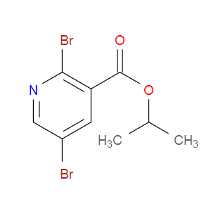isopropyl 2,5-dibromonicotinate