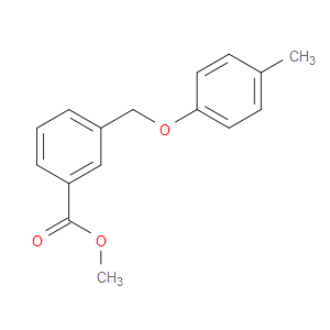 methyl 3-((p-tolyloxy)methyl)benzoate