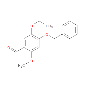 4-(benzyloxy)-5-ethoxy-2-methoxybenzaldehyde