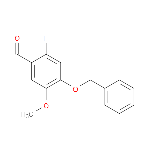 4-(benzyloxy)-2-fluoro-5-methoxybenzaldehyde