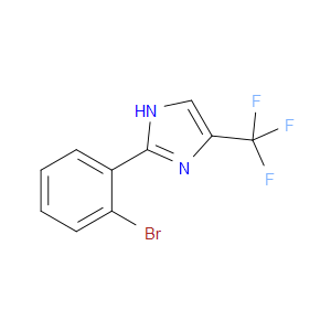 2-(2-bromophenyl)-4-(trifluoromethyl)-1H-imidazole