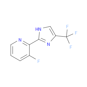 3-fluoro-2-(4-(trifluoromethyl)-1H-imidazol-2-yl)pyridine