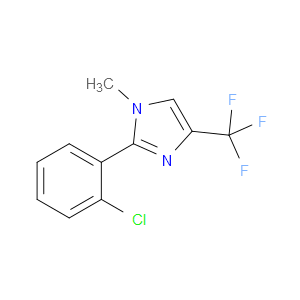 2-(2-chlorophenyl)-1-methyl-4-(trifluoromethyl)-1H-imidazole