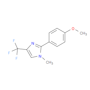 2-(4-methoxyphenyl)-1-methyl-4-(trifluoromethyl)-1H-imidazole