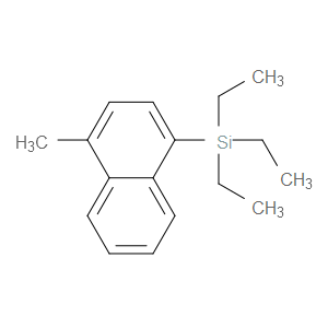 1-Methyl-4-(triethylsilyl)naphthalene