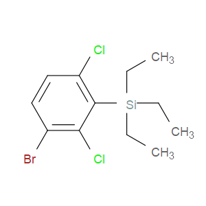 1-Bromo-2,4-dichloro-3-(triethylsilyl)benzene