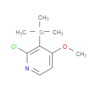 2-chloro-4-methoxy-3-(trimethylsilyl)pyridine
