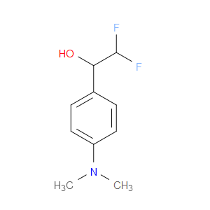 α-(Difluoromethyl)-4-(dimethylamino)benzenemethanol