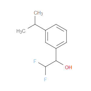 α-(Difluoromethyl)-3-(1-methylethyl)benzenemethanol