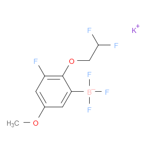 potassium (2-(2,2-difluoroethoxy)-3-fluoro-5-methoxyphenyl)trifluoroborate