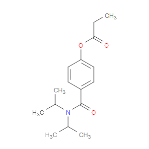 N,N-Bis(1-methylethyl)-4-(1-oxopropoxy)benzamide