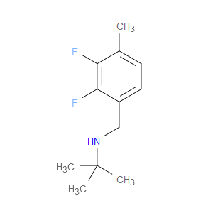 N-(1,1-Dimethylethyl)-2,3-difluoro-4-methylbenzenemethanamine