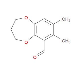 3,4-Dihydro-7,8-dimethyl-2H-1,5-benzodioxepin-6-carboxaldehyde