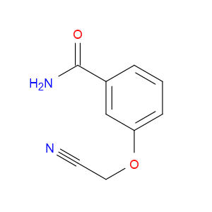 3-(Cyanomethoxy)benzamide