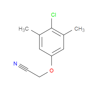 Acetonitrile, 2-(4-chloro-3,5-dimethylphenoxy)-