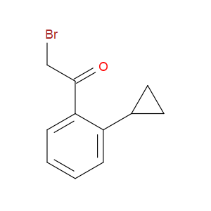 Ethanone, 2-bromo-1-(2-cyclopropylphenyl)-