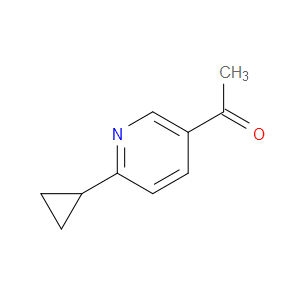 Ethanone, 1-(6-cyclopropyl-3-pyridinyl)-