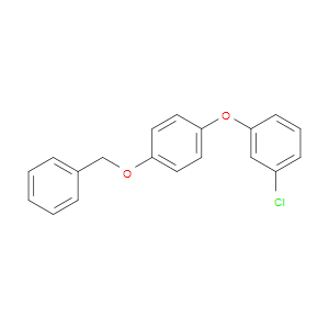 1-(4-(benzyloxy)phenoxy)-3-chlorobenzene