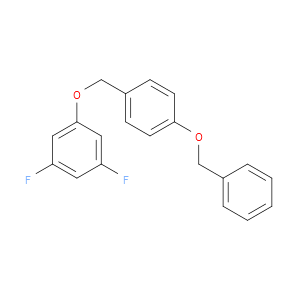 1-((4-(benzyloxy)benzyl)oxy)-3,5-difluorobenzene