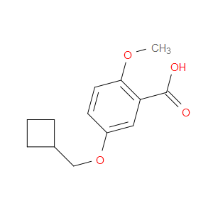 5-(cyclobutylmethoxy)-2-methoxybenzoic acid