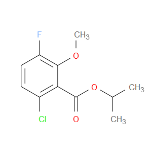 isopropyl 6-chloro-3-fluoro-2-methoxybenzoate