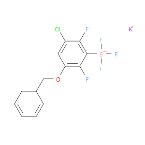 potassium (3-(benzyloxy)-5-chloro-2,6-difluorophenyl)trifluoroborate