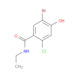 5-bromo-2-chloro-N-ethyl-4-hydroxybenzamide