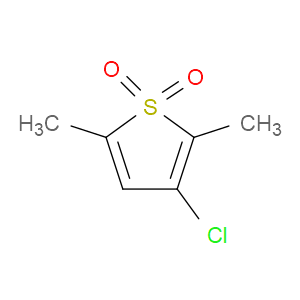 Thiophene, 3-chloro-2,5-dimethyl-, 1,1-dioxide