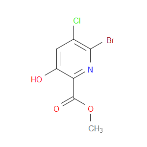 Methyl 6-bromo-5-chloro-3-hydroxy-2-pyridinecarboxylate